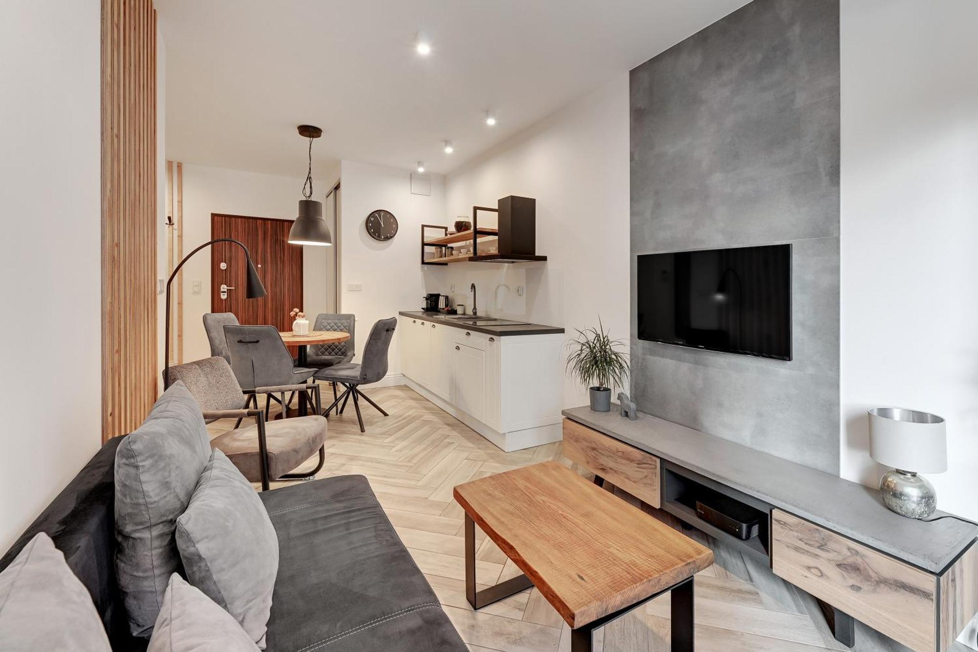 Aura III Apartments & Free Parking By Downtown Apartments Gdaňsk Pokoj fotografie