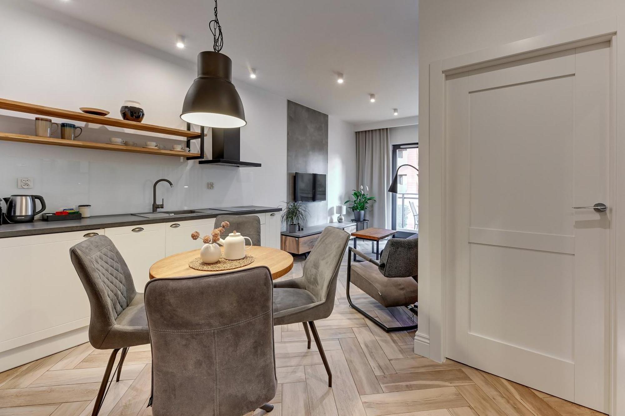 Aura III Apartments & Free Parking By Downtown Apartments Gdaňsk Pokoj fotografie