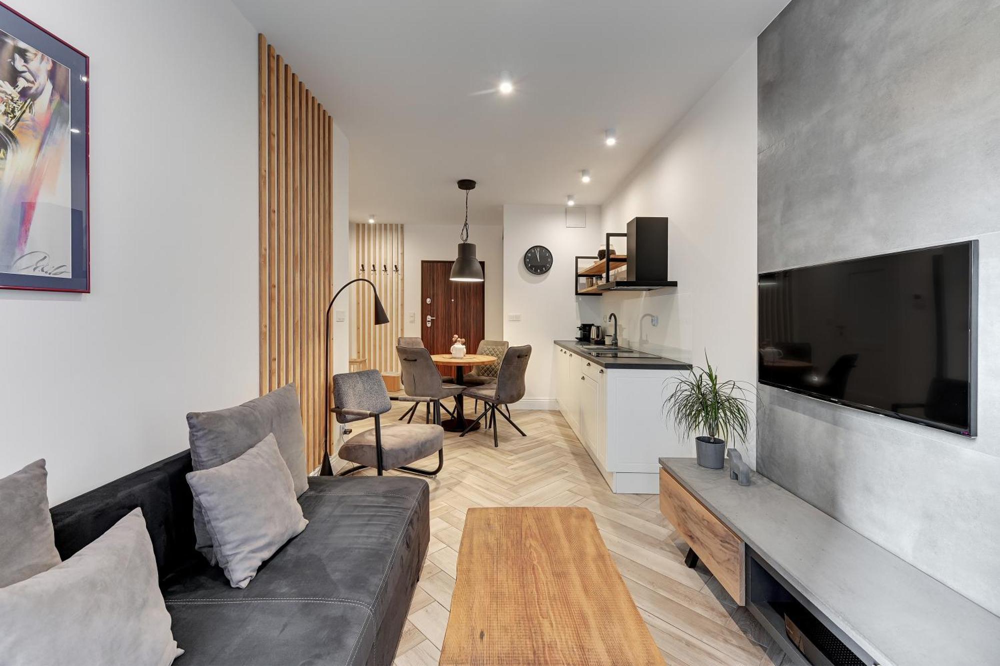 Aura III Apartments & Free Parking By Downtown Apartments Gdaňsk Pokoj fotografie